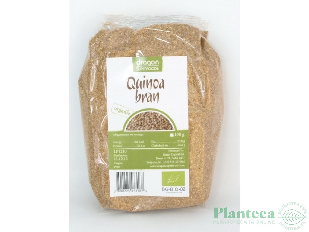 Tarate quinoa eco 150g - DRAGON SUPERFOODS