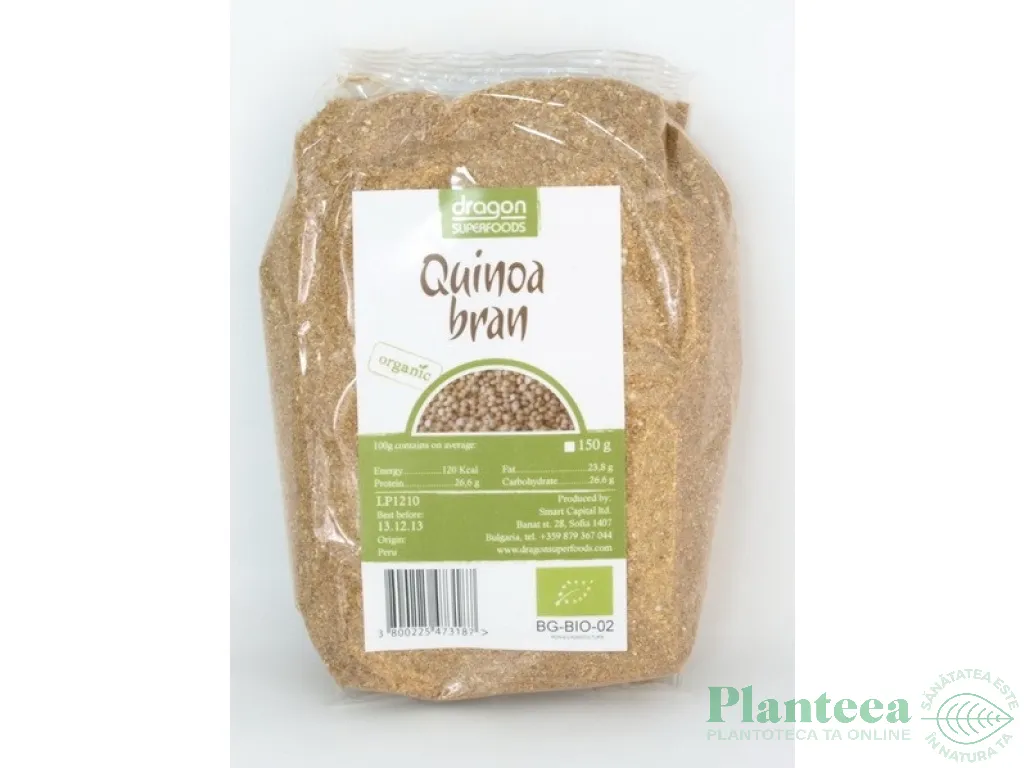 Tarate quinoa eco 150g - DRAGON SUPERFOODS