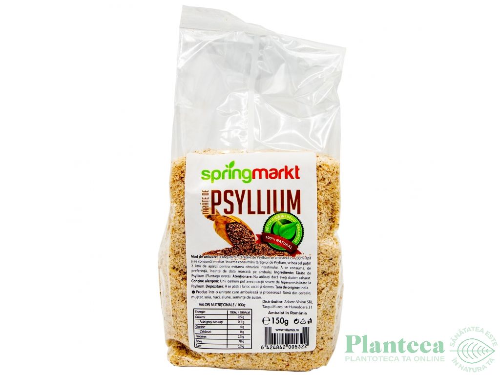 Tarate psyllium 150g - SPRINGMARKT