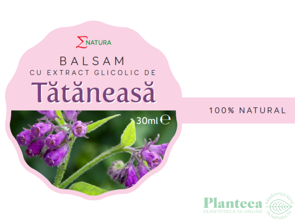 Balsam extract glicolic tataneasa 50ml - ENATURA