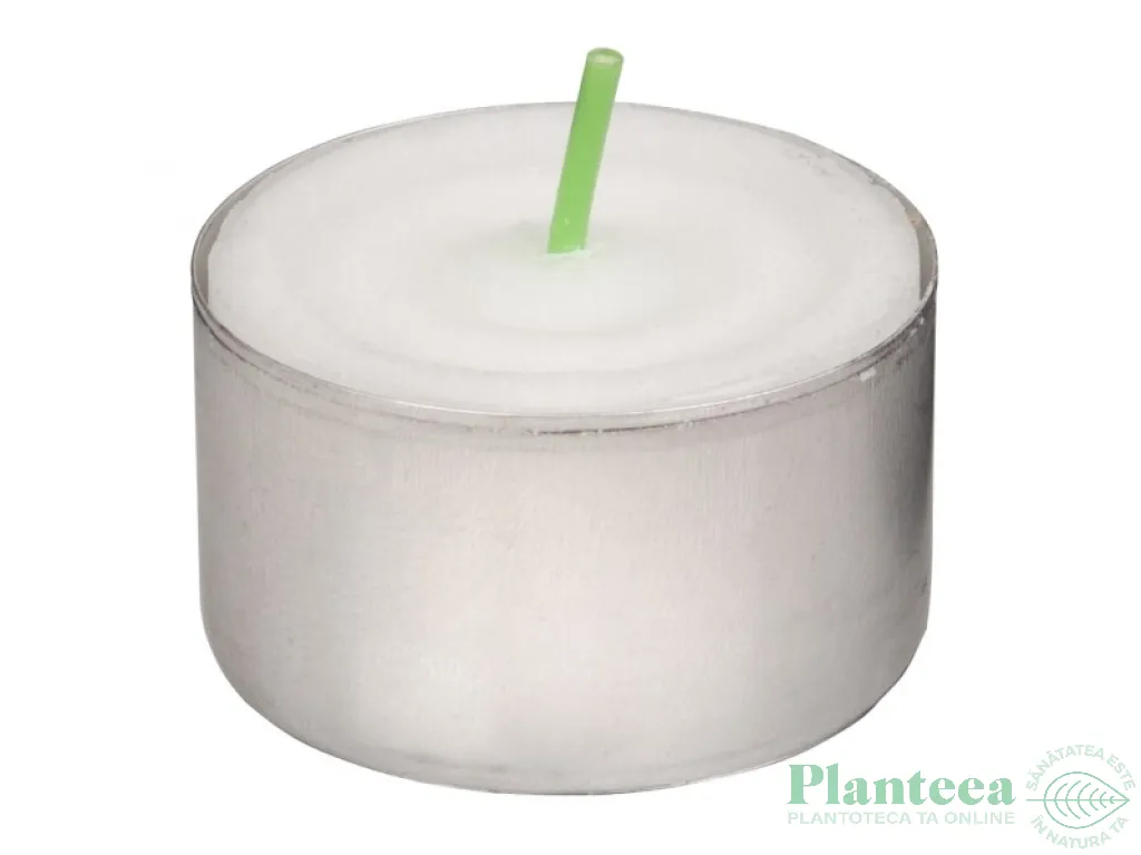 Lumanare pastila neparfumata 8h nightlight 1b - BISPOL