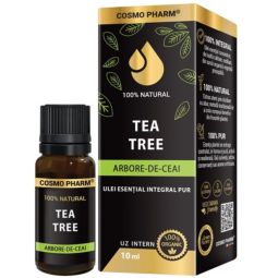 Ulei esential integral 100% natural tea tree 10ml - COSMO PHARM