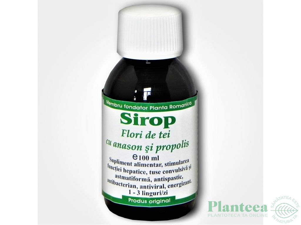 Sirop tei anason propolis 100ml - ELIDOR