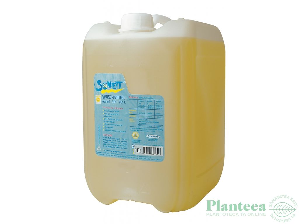 Detergent lichid vase sensitive 10L - SONETT