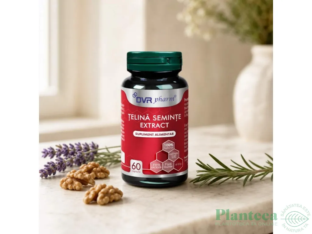 Set Telina seminte extract 3x60cps - DVR PHARM
