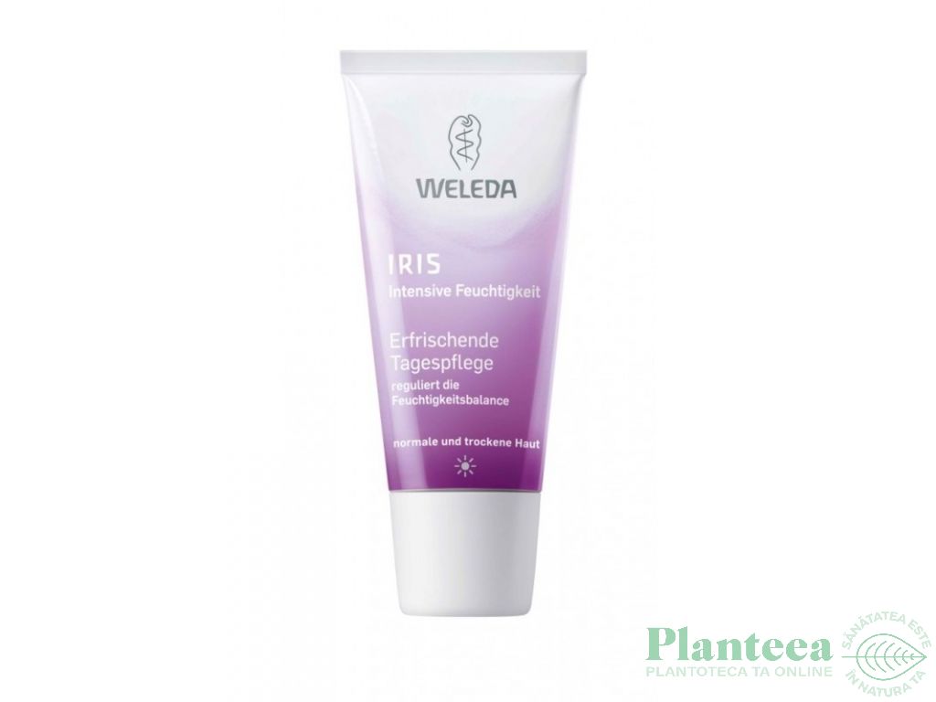 Crema zi hidratanta iris ten uscat 30ml - WELEDA