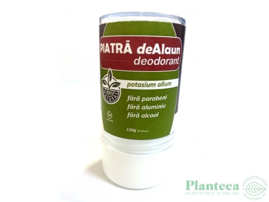 Deodorant stick piatra alaun 120g - NATURALLUM