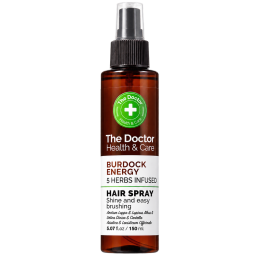 Spray par anticadere Burdock Energy 5Herbs Infused 150ml - THE DOCTOR HEALTH&CARE