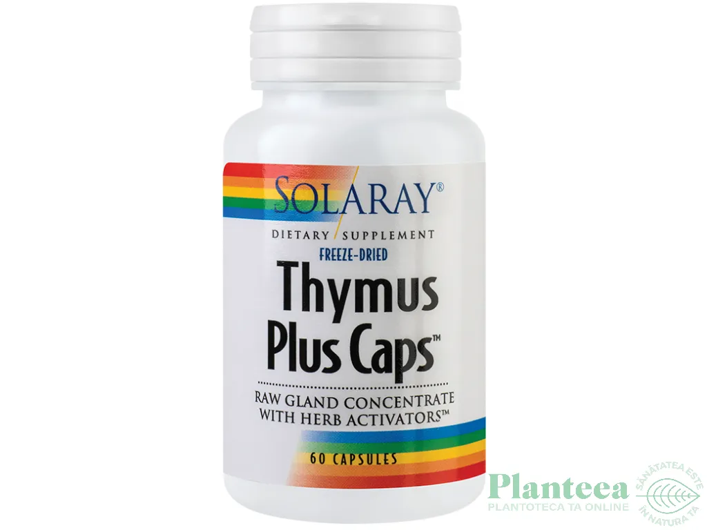Thymus Plus Caps 60cps - SOLARAY