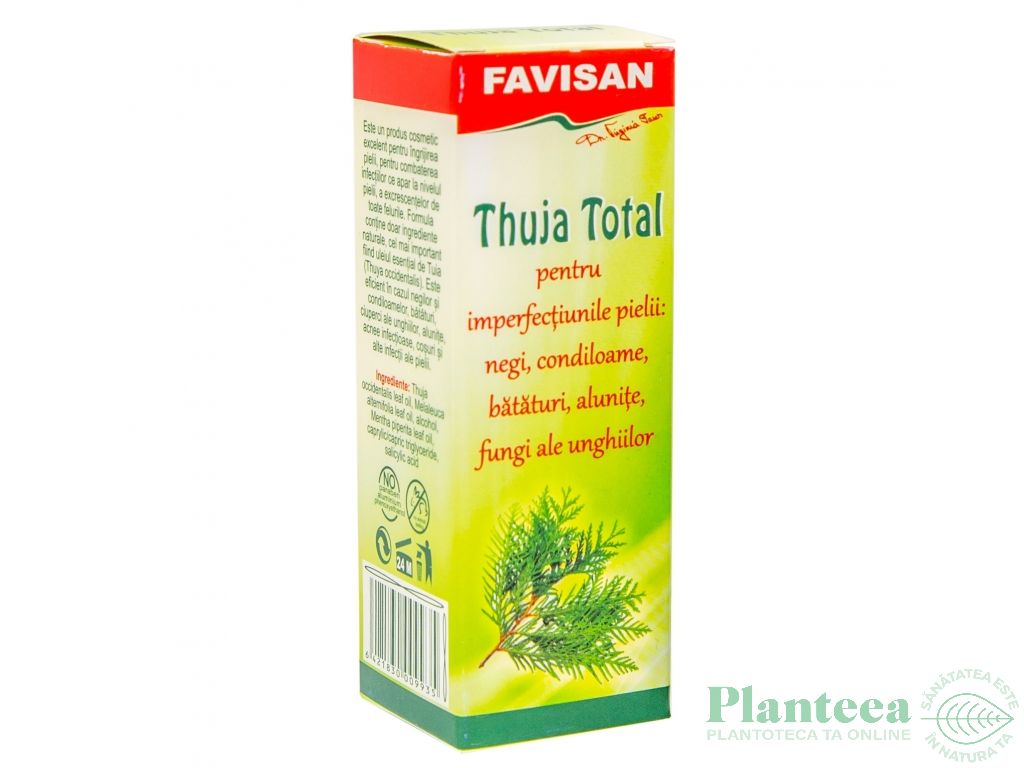 Solutie imperfectiuni piele Thuja Total 14ml - FAVISAN