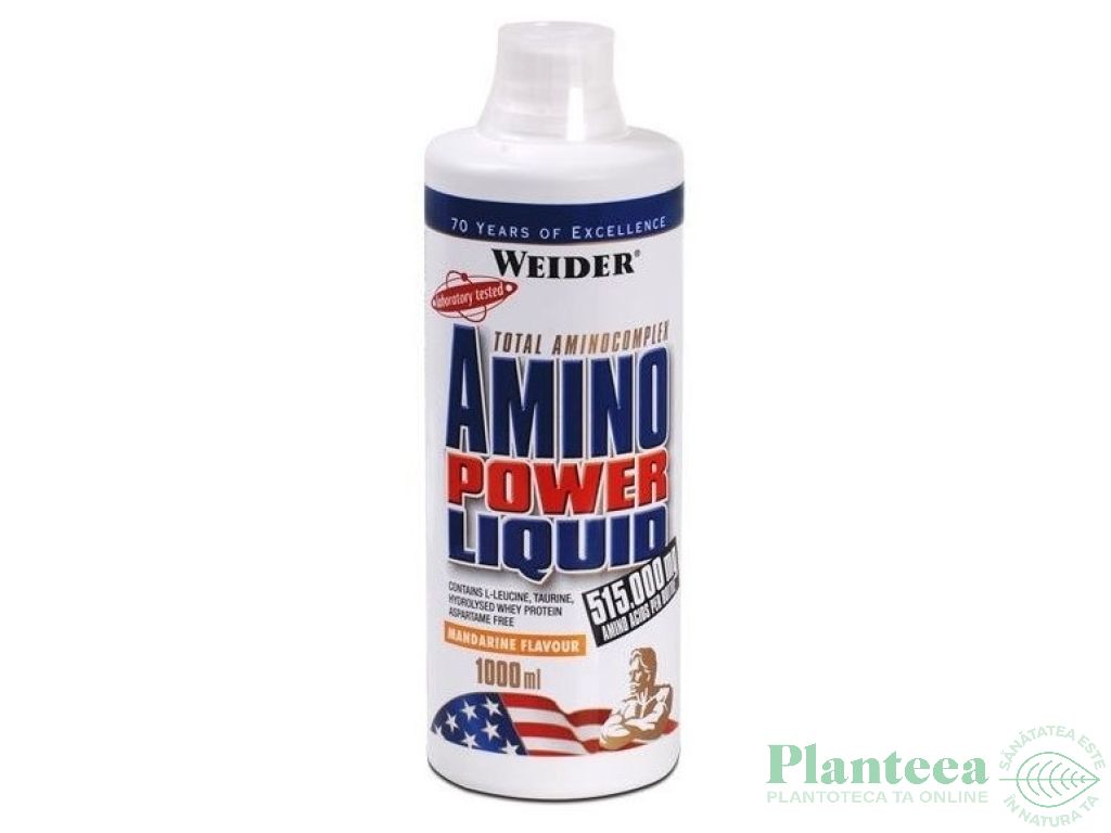 Concentrat lichid Amino Power mandarine 1L - WEIDER