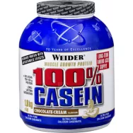 Pulbere proteica caseina 100% zi noapte ciocolata crema 1,8kg - WEIDER