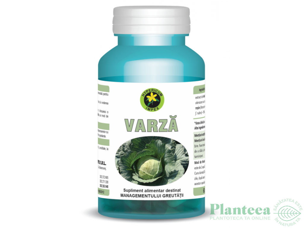 Varza extract 60cps - HYPERICUM PLANT
