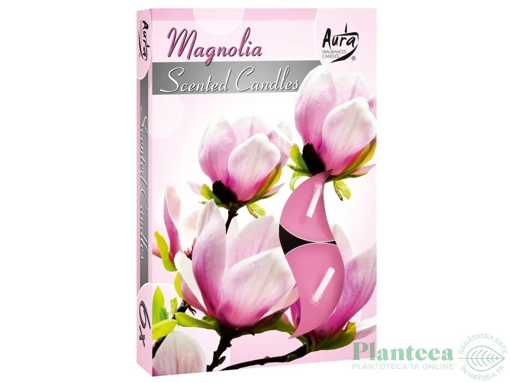 Lumanari pastila parfumate 4h magnolie 6b - AURA