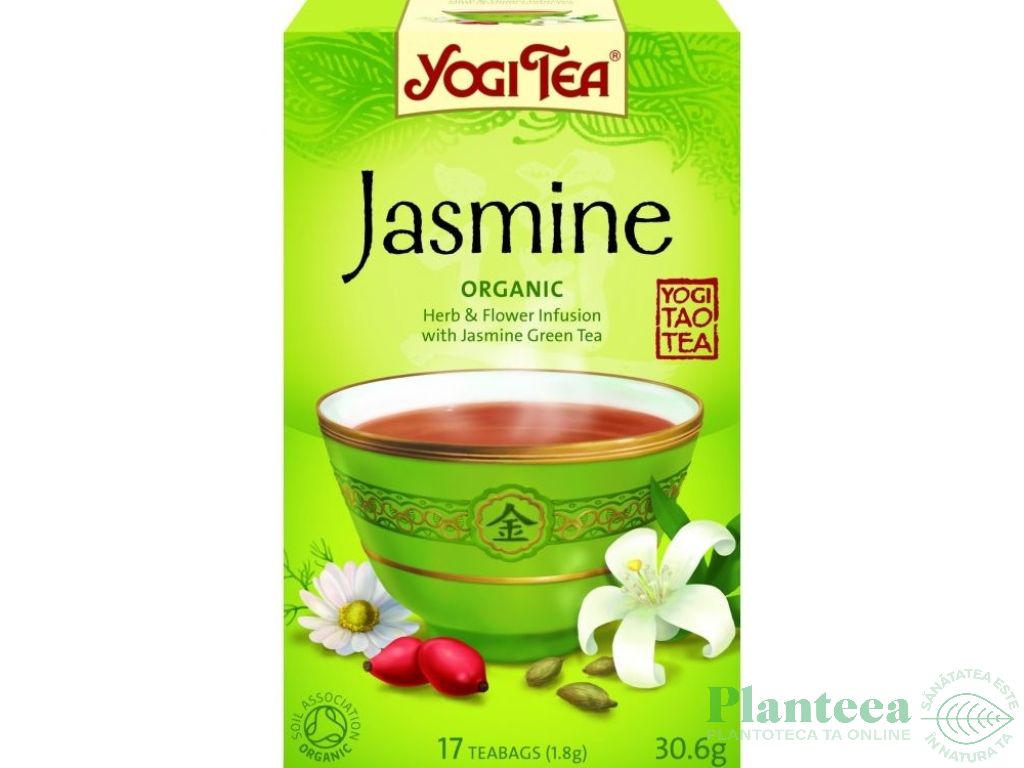 Ceai iasomie plante flori eco 17dz - YOGI TEA