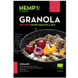 Granola canepa protein HempUp! eco 400g - CANAH