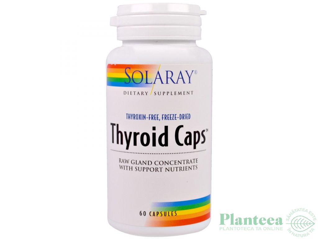 Thyroid caps 60cps - SOLARAY