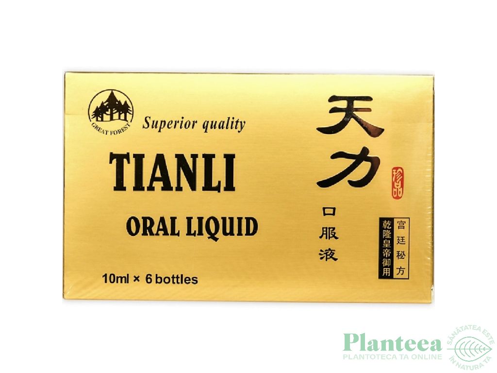 Tianli oral liquid fiole 6x10ml - CHANGCHUN TIANLI HEALTH FOOD