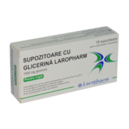 Supozitoare glicerina adulti 2500mg 18b - LAROPHARM