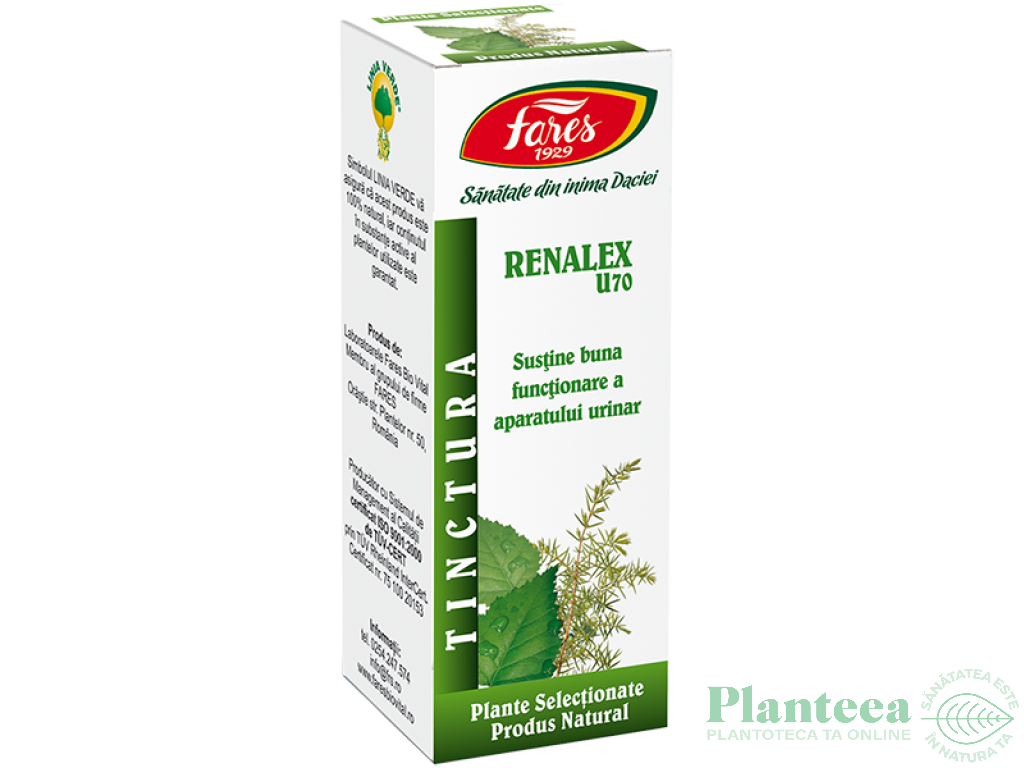 Tinctura Renalex 30ml - FARES