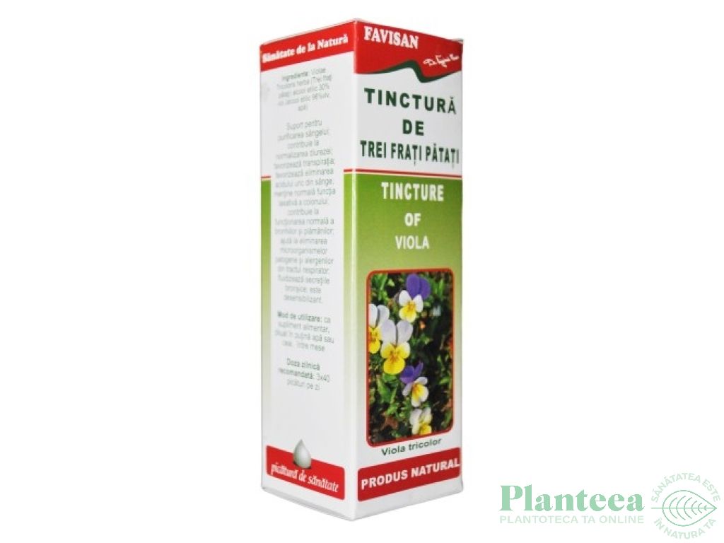 Tinctura trei frati patati 50ml - FAVISAN