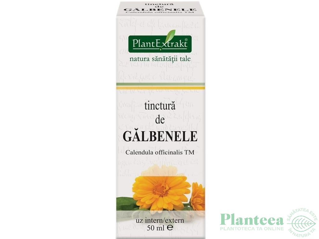 Tinctura galbenele 50ml - PLANTEXTRAKT