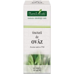 Tinctura ovaz verde 50ml - PLANTEXTRAKT