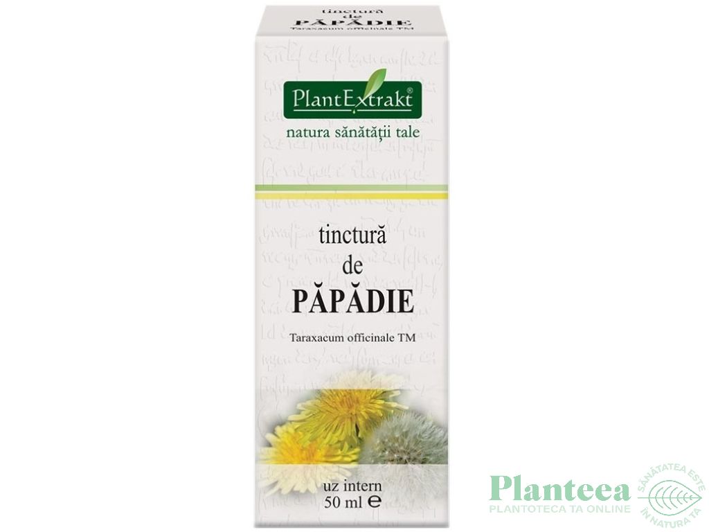 Tinctura papadie 50ml - PLANTEXTRAKT