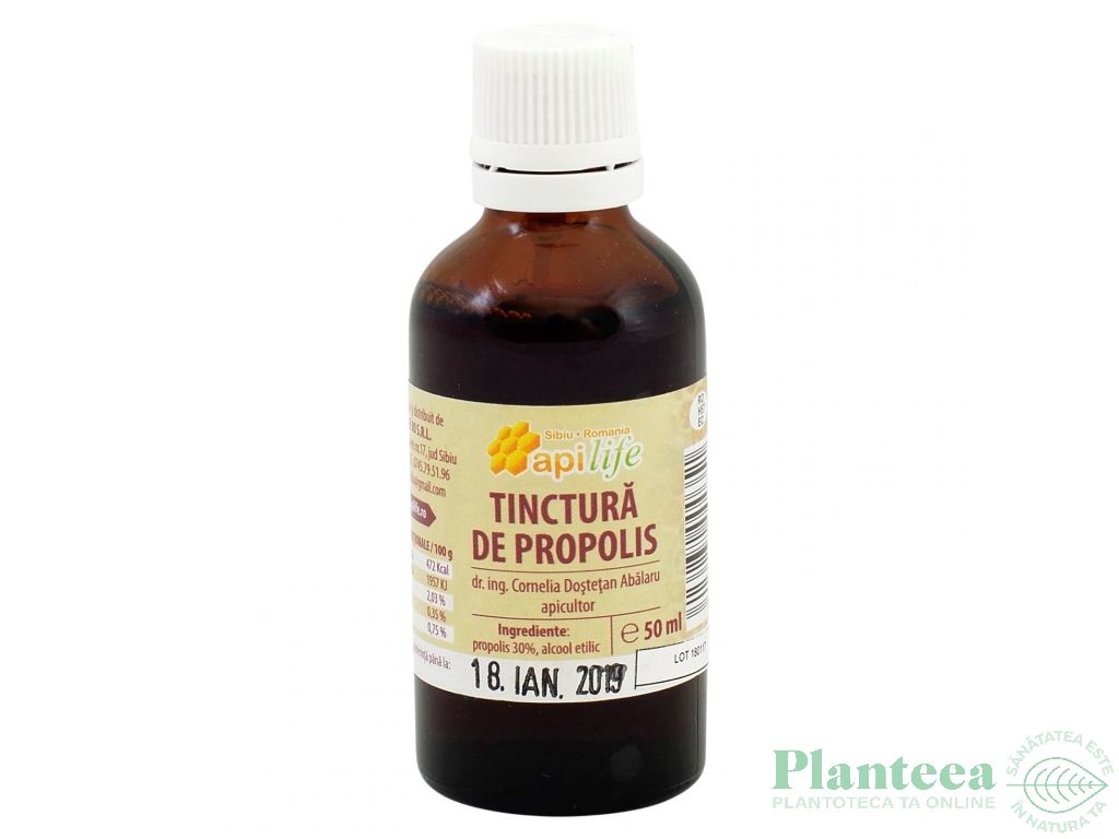 Tinctura propolis 30% 50ml - APILIFE