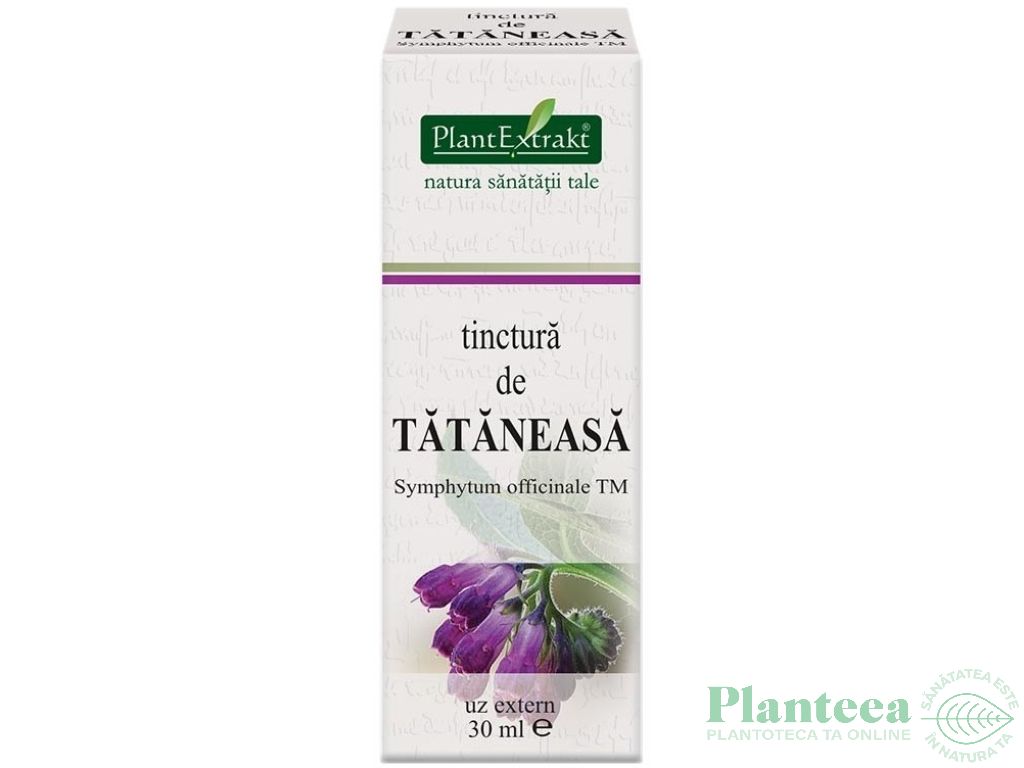 Tinctura tataneasa 30ml - PLANTEXTRAKT