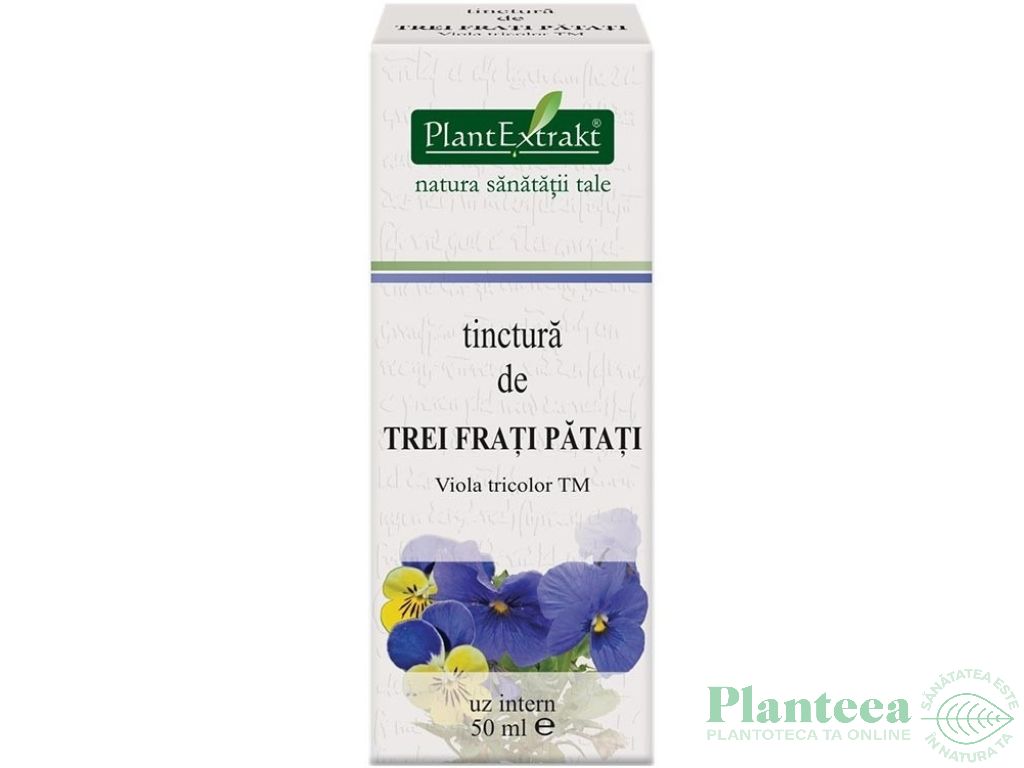 Tinctura trei frati patati 50ml - PLANTEXTRAKT