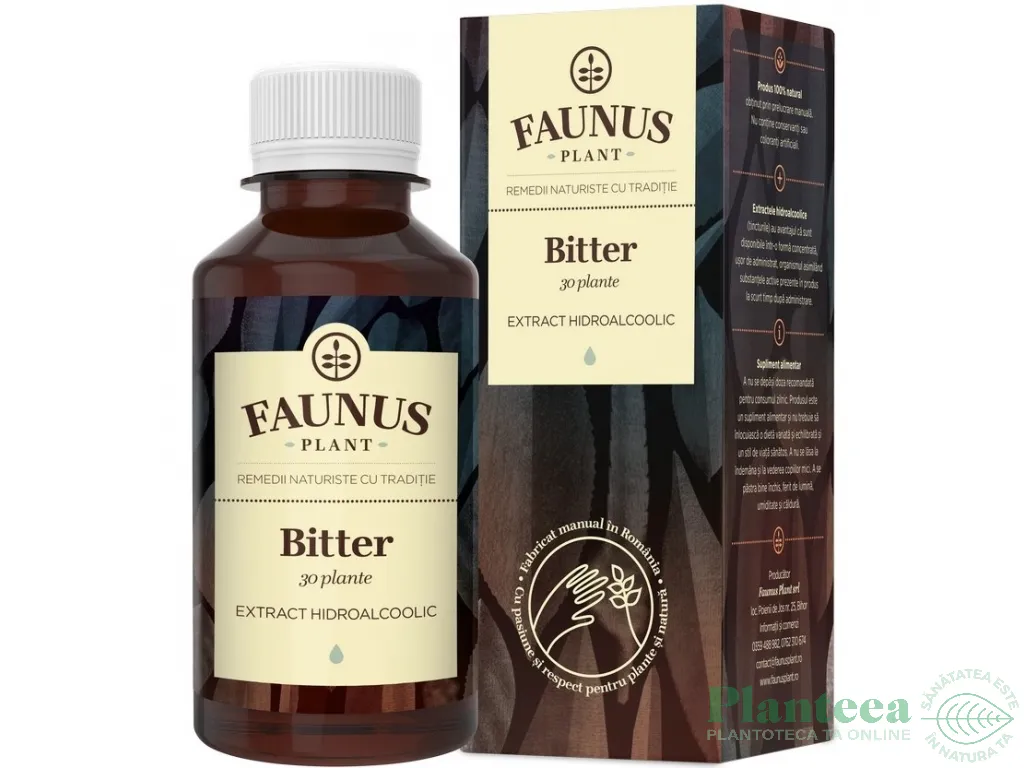 Bitter 30plante 200ml - FAUNUS