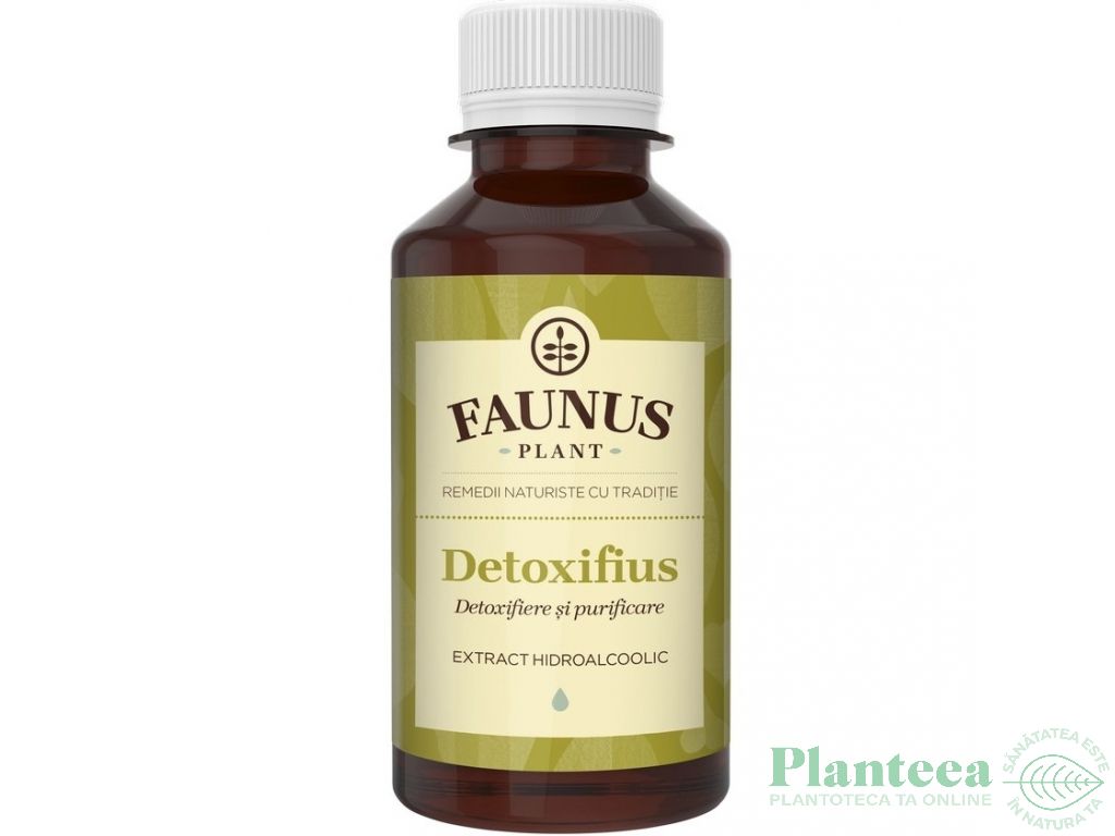 Tinctura detoxifius 200ml - FAUNUS PLANT