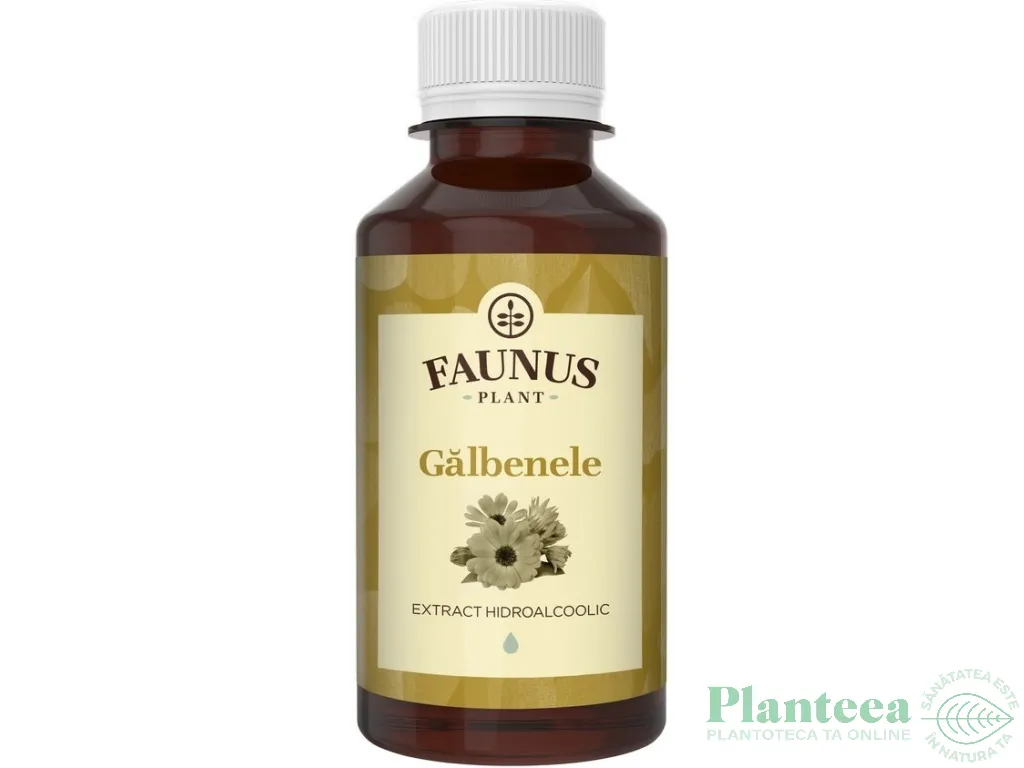 Tinctura galbenele 200ml - FAUNUS