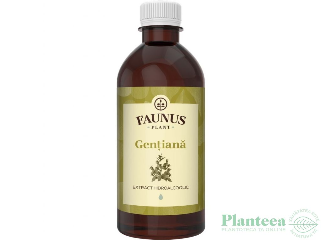 Tinctura gentiana 500ml - FAUNUS PLANT