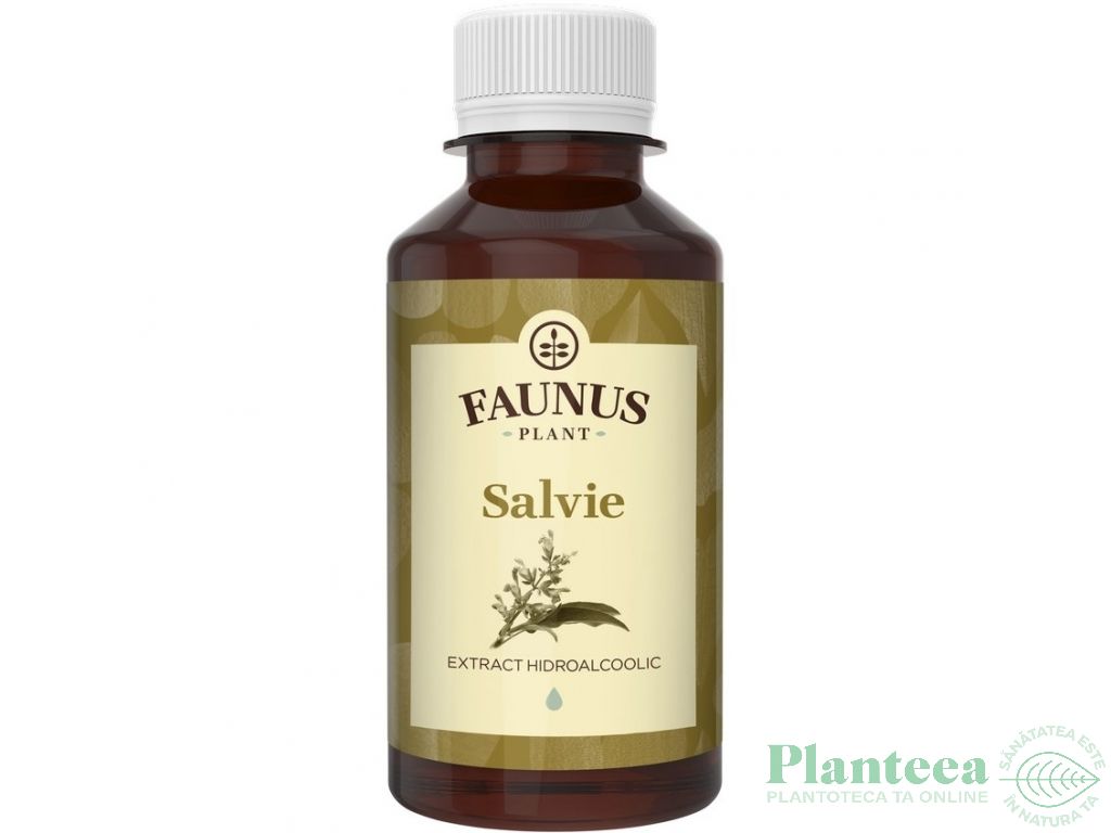 Tinctura salvie 200ml - FAUNUS PLANT