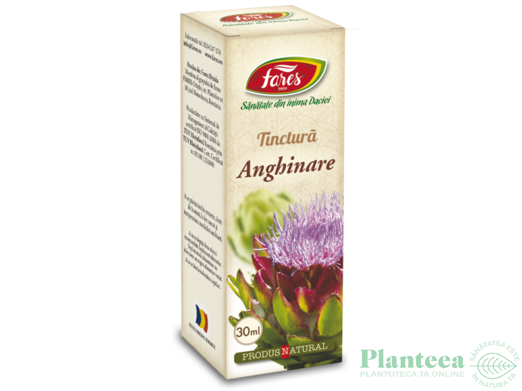 Tinctura anghinare 30ml - FARES