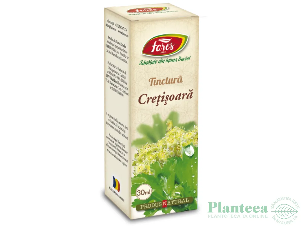 Tinctura cretisoara 30ml - FARES