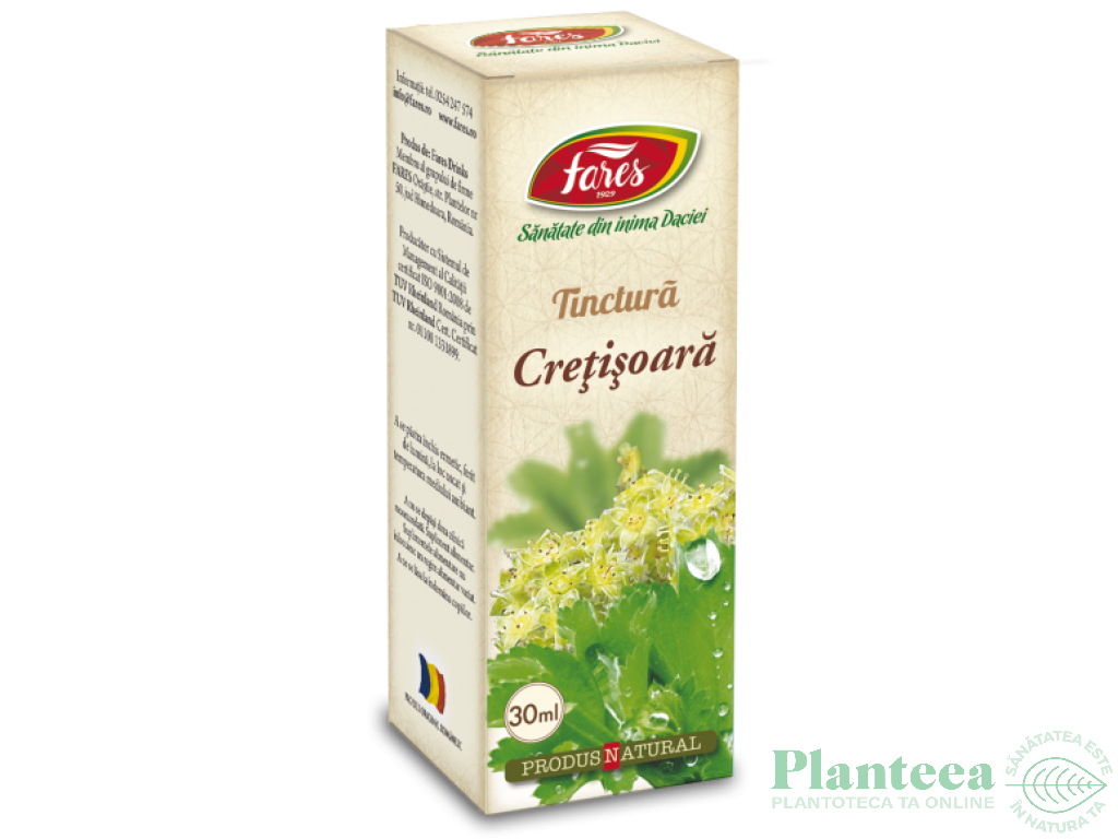 Tinctura cretisoara 30ml - FARES