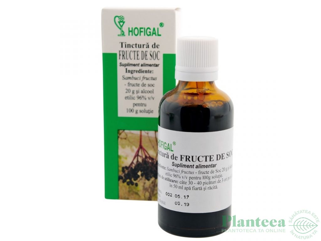 Tinctura soc fructe 50ml - HOFIGAL