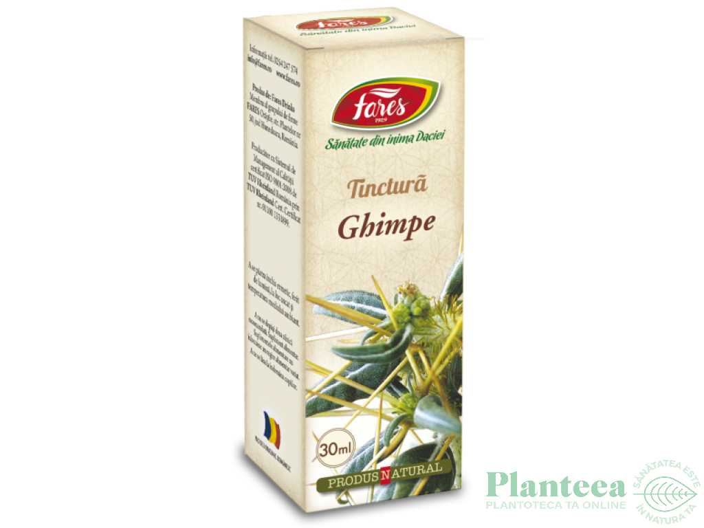 Tinctura ghimpe 30ml - FARES