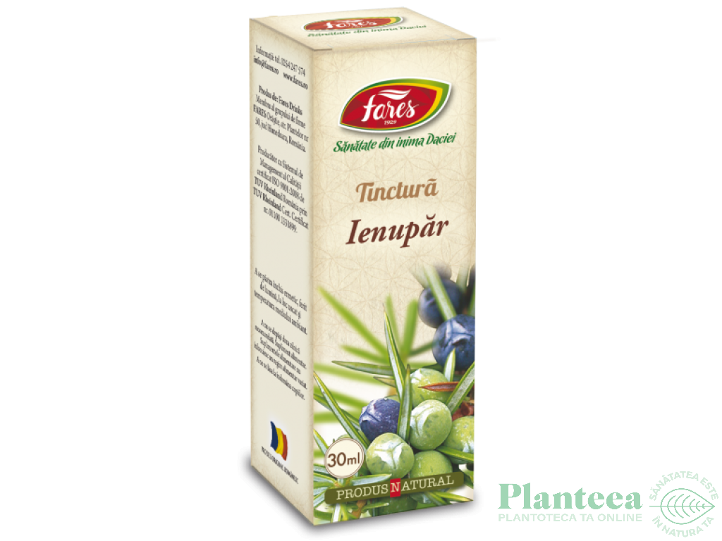 Tinctura ienupar 30ml - FARES