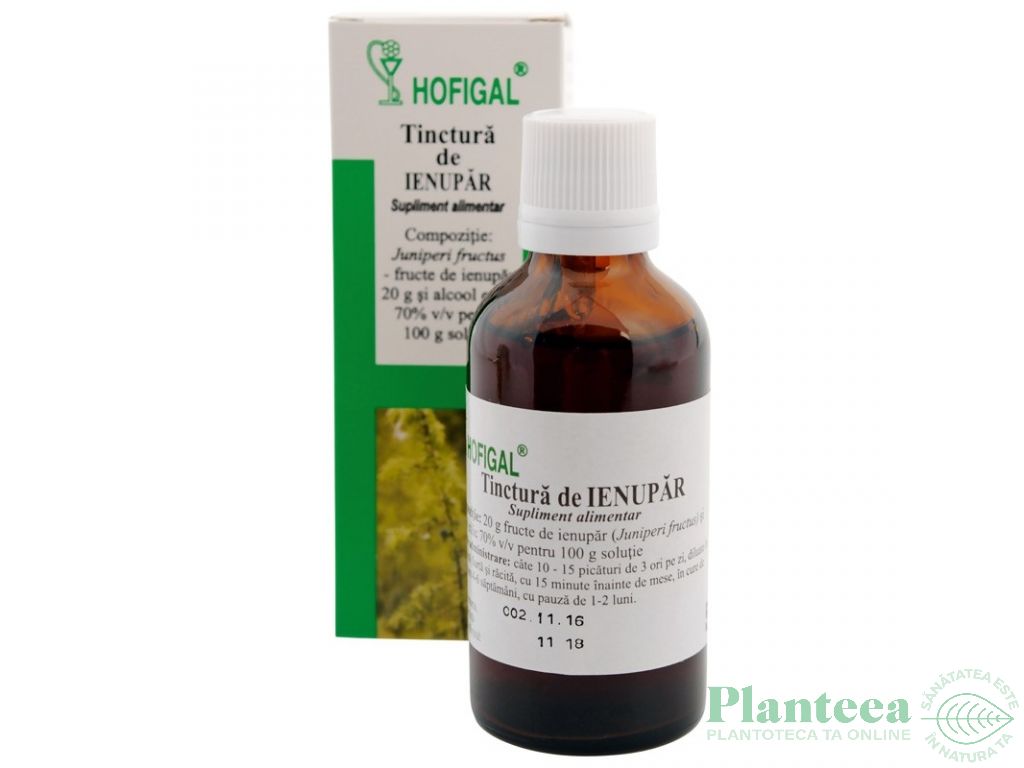 Tinctura ienupar 50ml - HOFIGAL