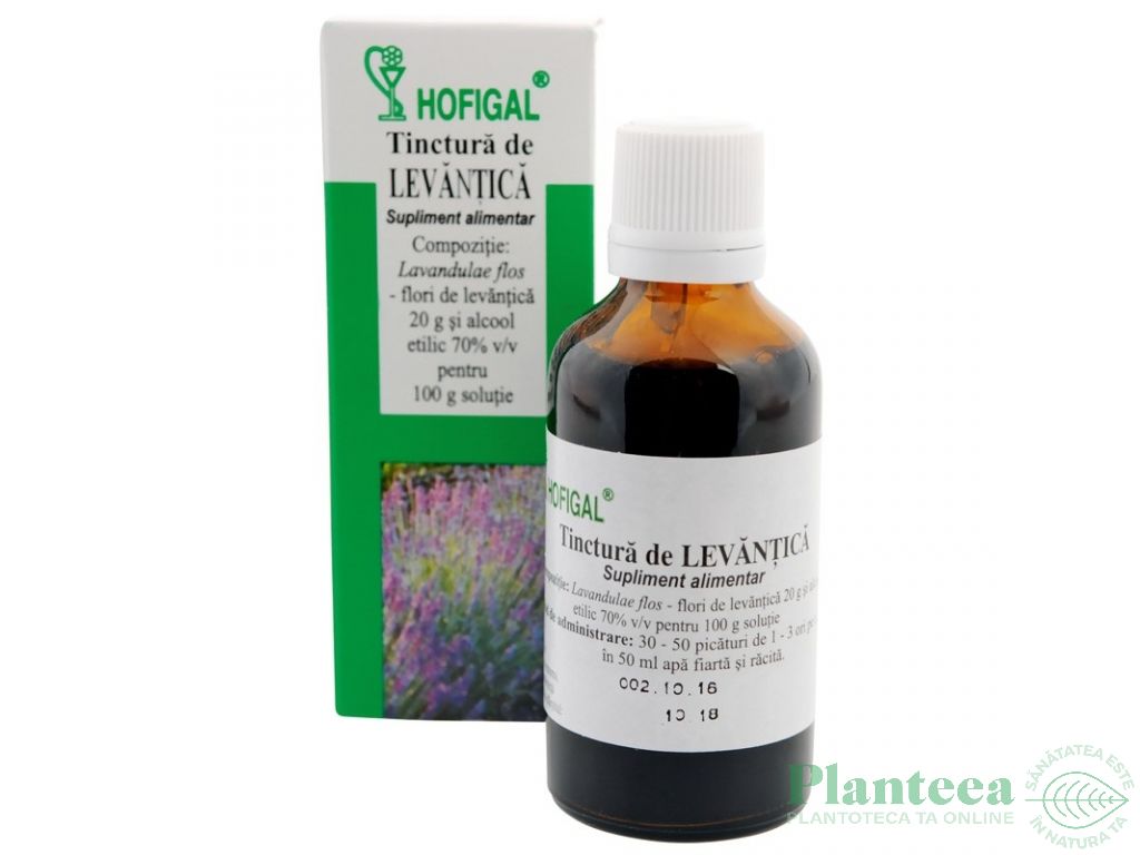 Tinctura lavanda 50ml - HOFIGAL