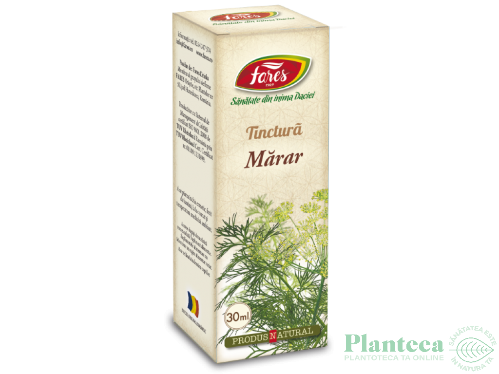 Tinctura marar 30ml - FARES