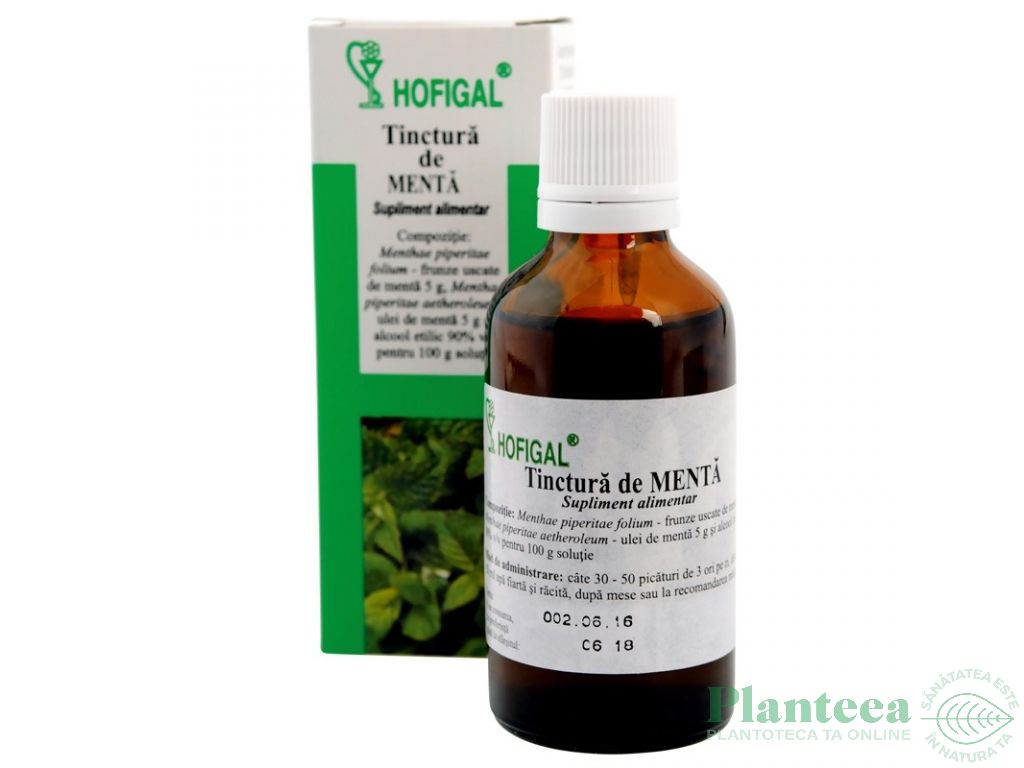 Tinctura menta 50ml - HOFIGAL