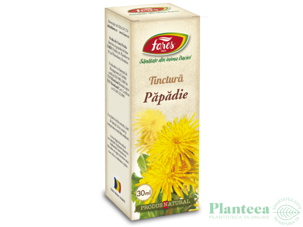 Tinctura papadie 50ml - FARES