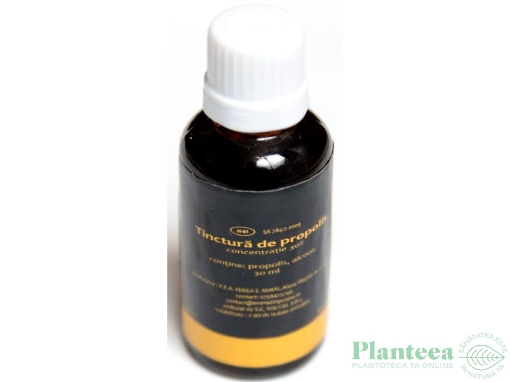 Tinctura propolis 30% 30ml - MIERE DIN POIANA