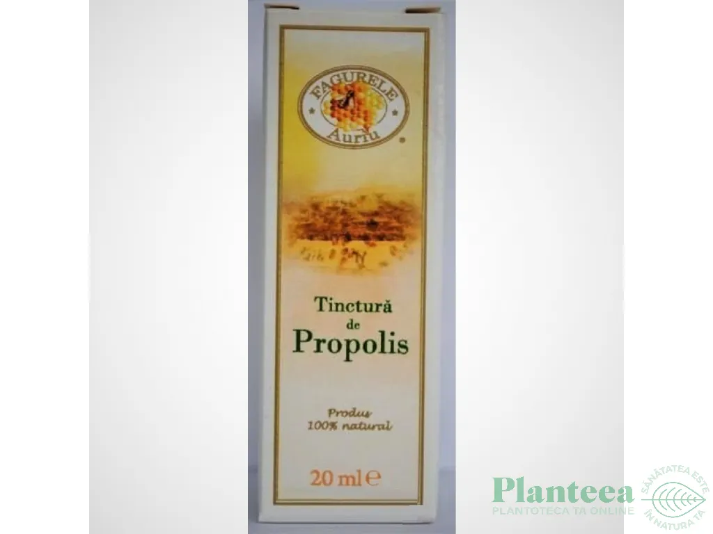 Tinctura propolis 30% 20ml - FAGURELE AURIU