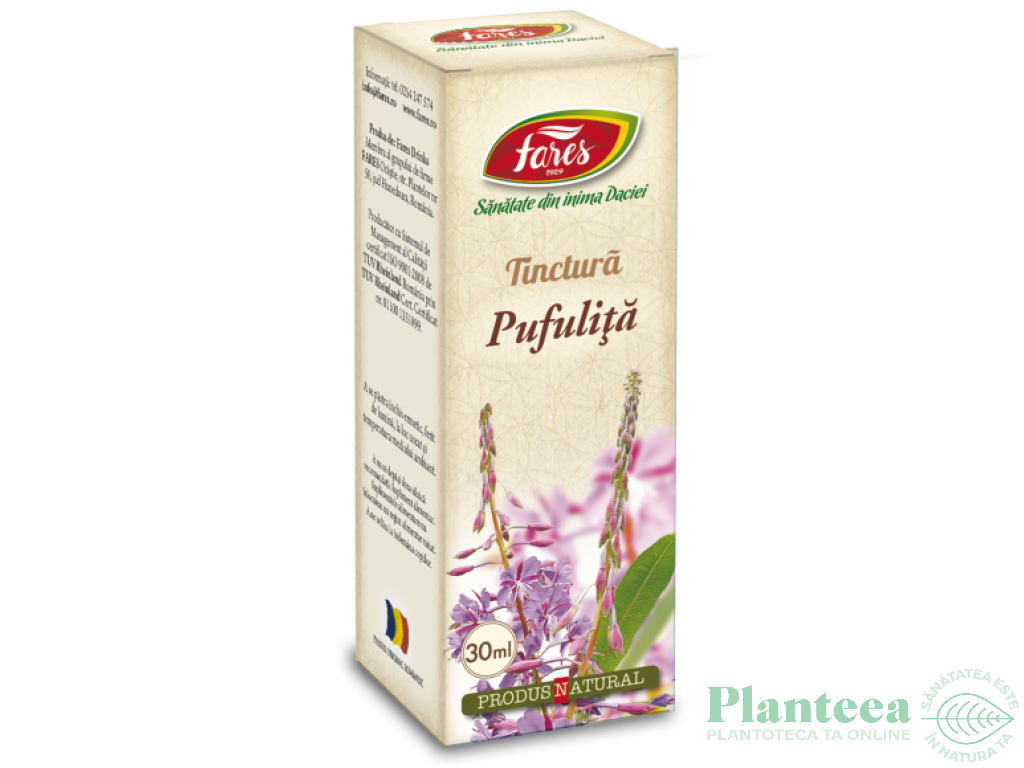 Tinctura pufulita 50ml - FARES